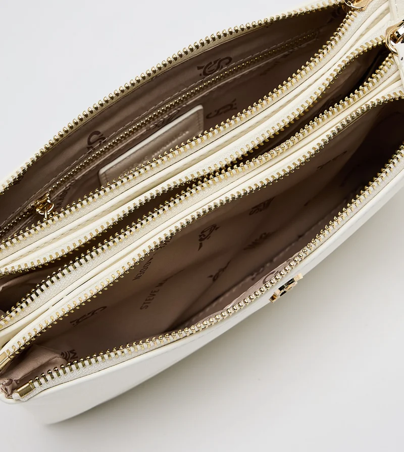 STEVE MADDEN Steve madden everyday women's white crossbody bag